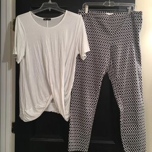 Lot of 2 top and pants